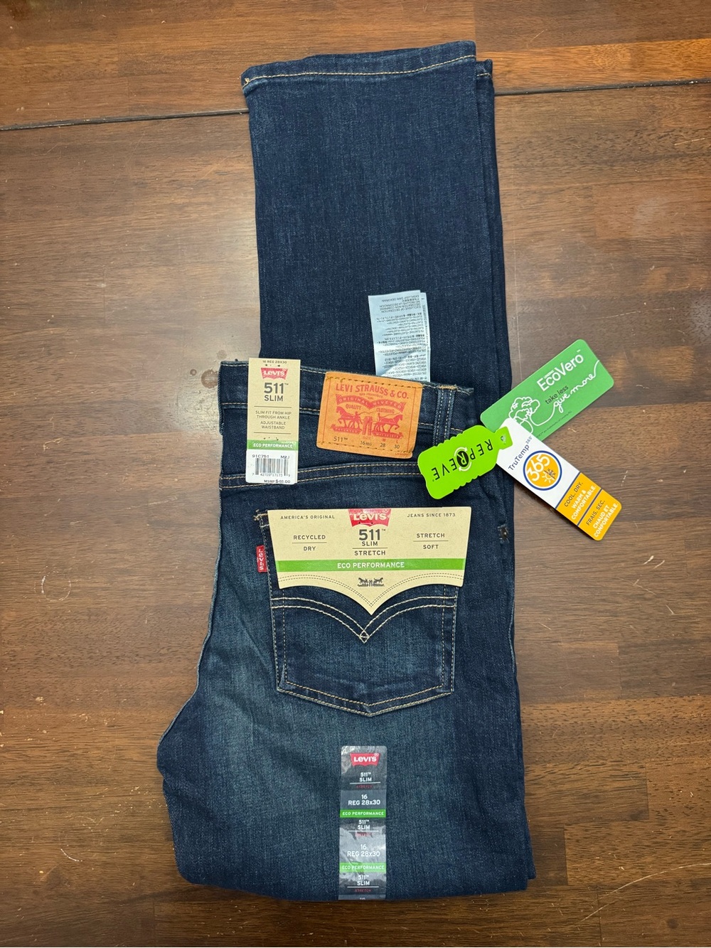 Levi’s 511 Slim Boys Jeans – New with Tags - Picture 2 of 9